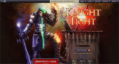 Desktop Screenshot of knightfight.es