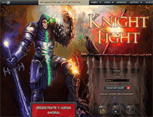 Tablet Screenshot of knightfight.es