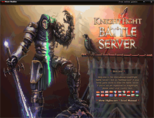 Tablet Screenshot of knightfight.eu