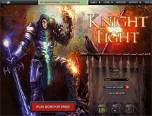 Tablet Screenshot of knightfight.co.uk